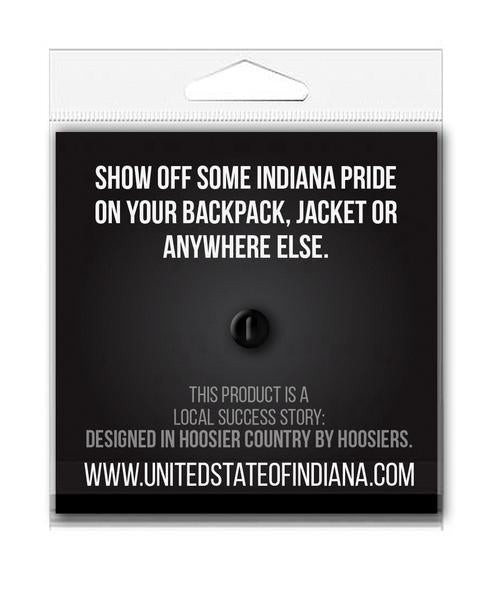 USI Flag Enamel Pin - United State of Indiana: Indiana-Made T-Shirts and Gifts