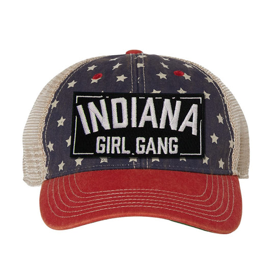 Indiana Girl Gang Mesh Trucker Cap