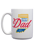 Indiana's Greatest Dad Mug (Hamm's)