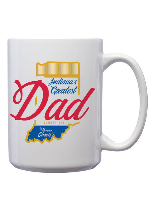 Indiana's Greatest Dad Mug (Hamm's)