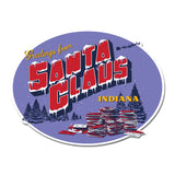 Greetings from Santa Claus Sticker