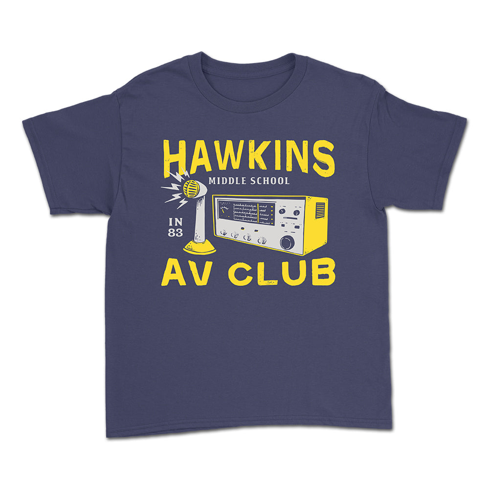 Hawkins AV Club Youth Tee