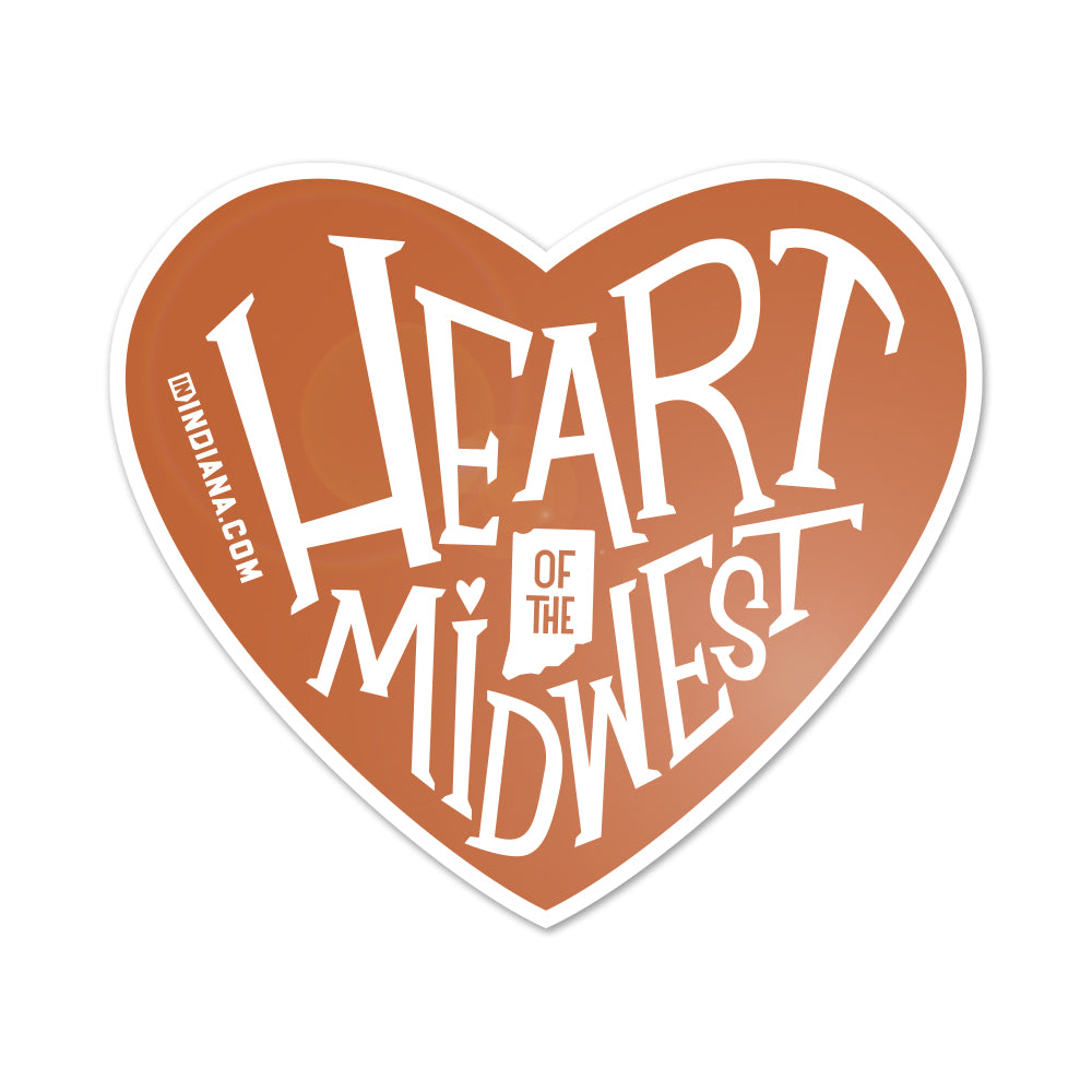 Heart of the Midwest Sticker