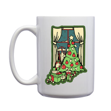 Hoosier Holiday Mug
