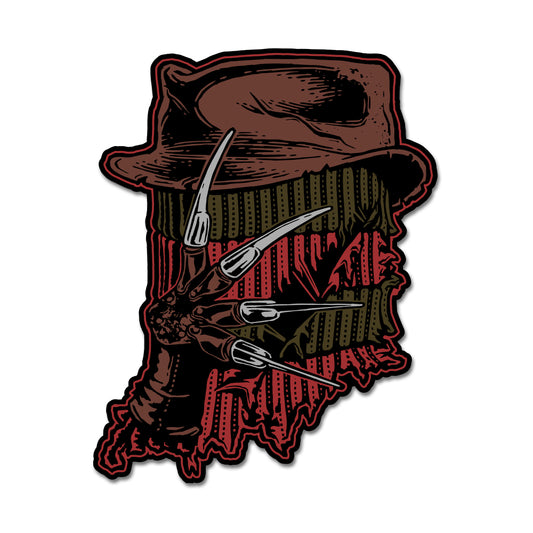 Hoosier Nightmare Sticker ***CLEARANCE***