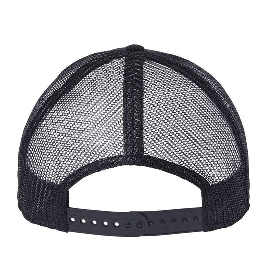 Torch and Stars Mesh Snapback Cap