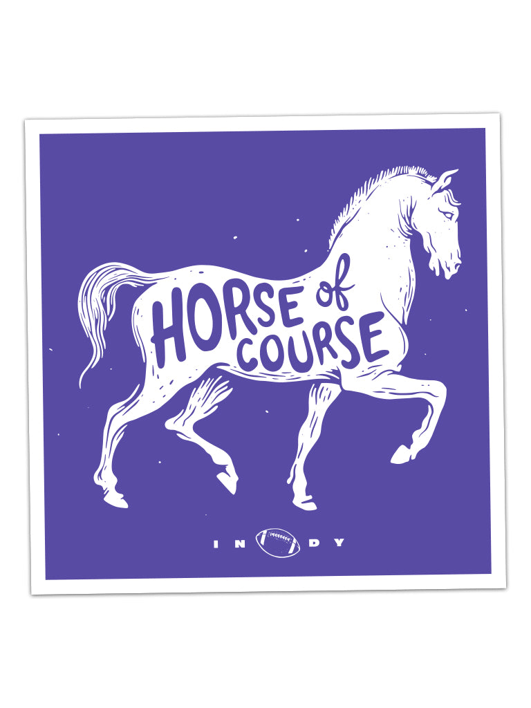 Horse of Course Sticker