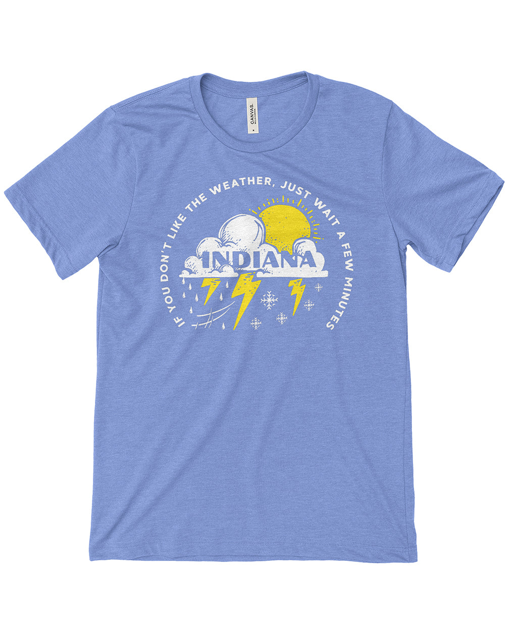 Indiana Weather Tee - United State of Indiana: Indiana-Made T-Shirts and Gifts