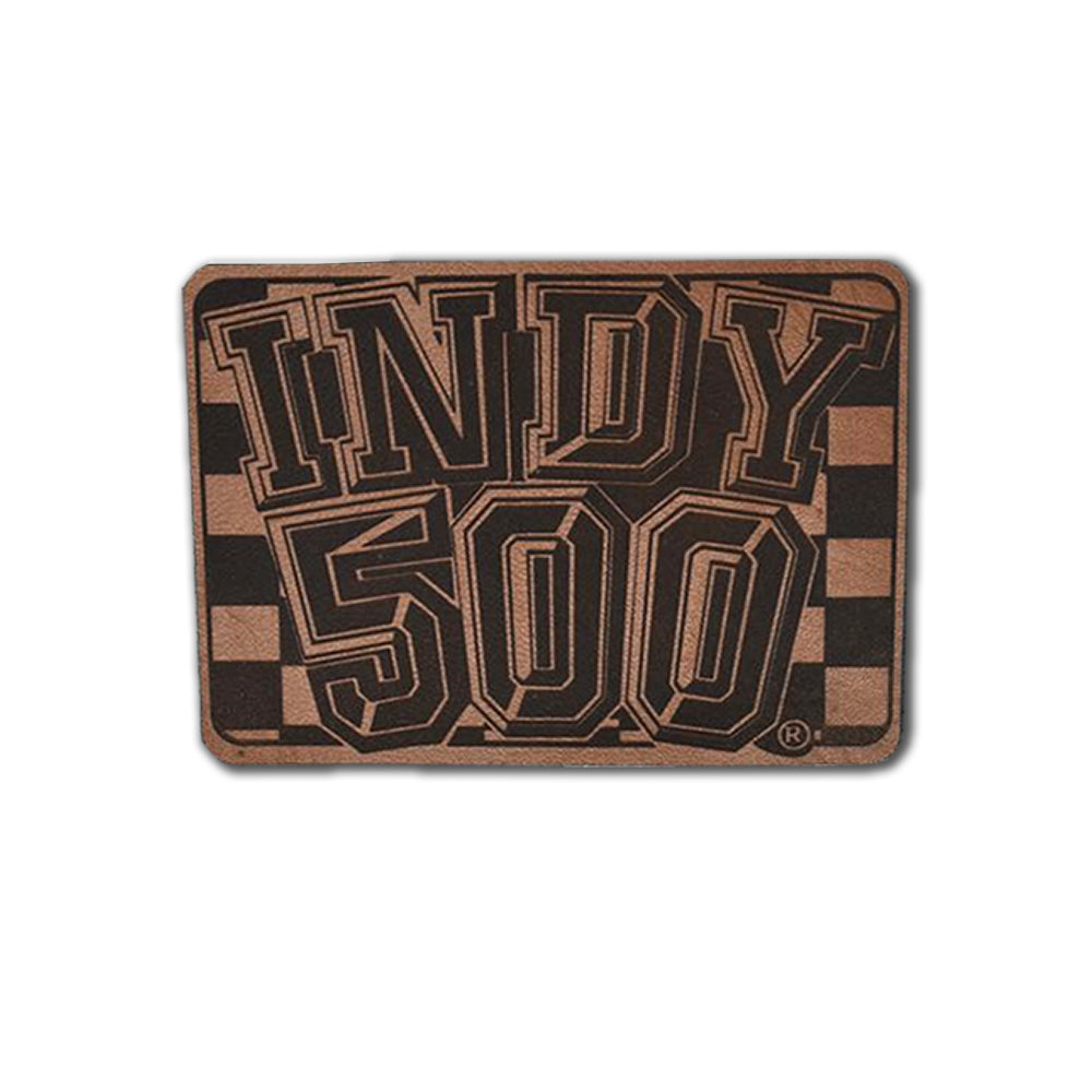 Indy 500® Leather Patch