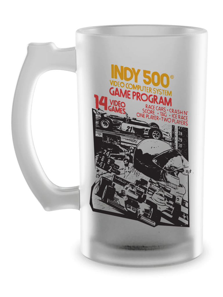 Indy 500® Video Game Frosted Stein