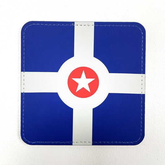 Indianapolis City Flag Coaster