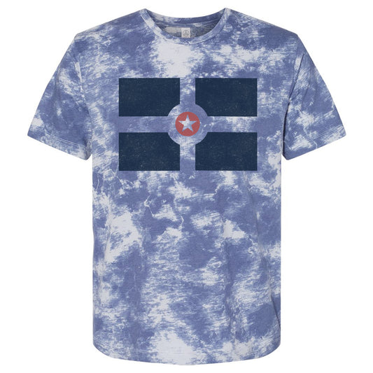 Indy Flag Tie Dye Tee ***CLEARANCE***