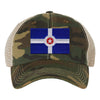 Indy Flag Mesh Trucker Cap