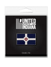 Indianapolis Flag Enamel Pin - United State of Indiana: Indiana-Made T-Shirts and Gifts