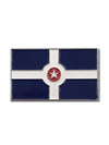 Indianapolis Flag Enamel Pin - United State of Indiana: Indiana-Made T-Shirts and Gifts
