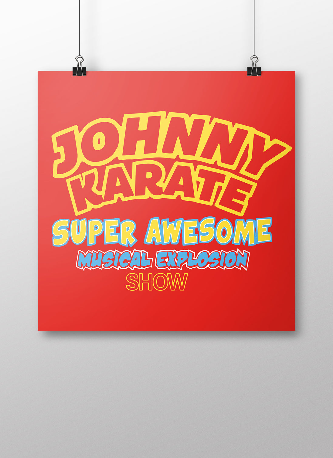 Johnny Karate Poster - United State of Indiana: Indiana-Made T-Shirts and Gifts