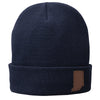 Leather Indiana Beanie
