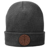 Leather Torch & Stars Beanie