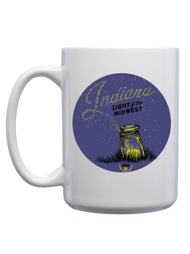 Light of the Midwest Mug - United State of Indiana: Indiana-Made T-Shirts and Gifts