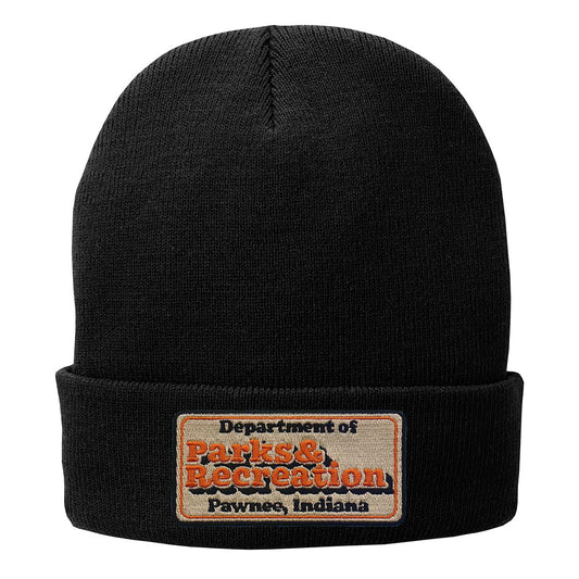 Pawnee Parks Department Fleece-Lined Beanie