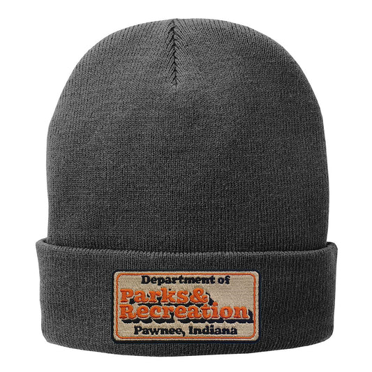 Pawnee Parks Department Fleece-Lined Beanie