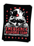Pawnee Emergency Response Team Sticker - United State of Indiana: Indiana-Made T-Shirts and Gifts