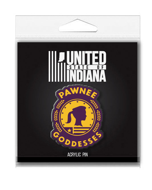 Pawnee Goddesses Acrylic Pin