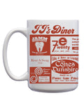 Pawnee Diner Mug - United State of Indiana: Indiana-Made T-Shirts and Gifts