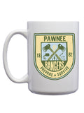 Pawnee Rangers Mug - United State of Indiana: Indiana-Made T-Shirts and Gifts