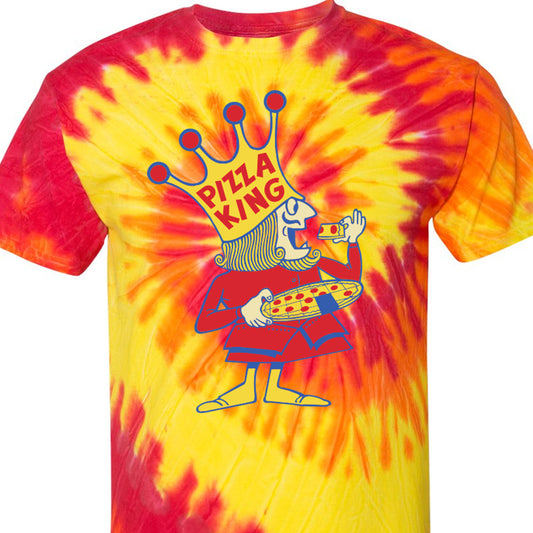 Pizza King Tie Dye Tee