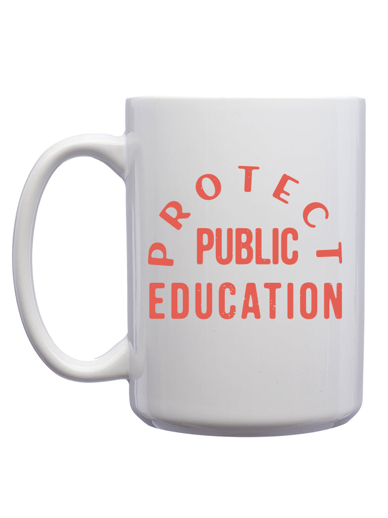 Protect Public Education Mug - United State of Indiana: Indiana-Made T-Shirts and Gifts