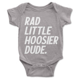 Rad Little Hoosier Dude Onesie
