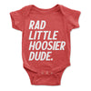 Rad Little Hoosier Dude Onesie