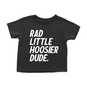 Rad Little Hoosier Dude Toddler Tee