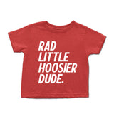 Rad Little Hoosier Dude Toddler Tee