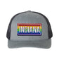 Rainbow Indiana Mesh Snapback Cap