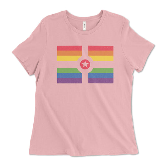 Rainbow Indy Flag Women's Tee ***CLEARANCE***