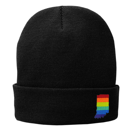 Rainbow State Fleece-Lined Beanie