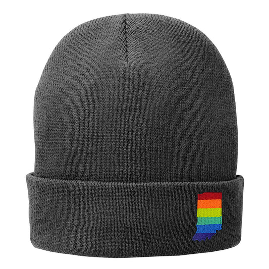 Rainbow State Fleece-Lined Beanie