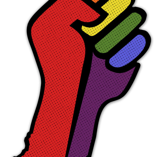 Rainbow Force Sticker - United State of Indiana: Indiana-Made T-Shirts and Gifts