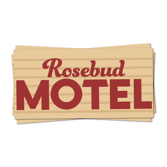 Rosebud Motel Sticker ***CLEARANCE***