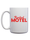 Rosebud Motel Mug - United State of Indiana: Indiana-Made T-Shirts and Gifts