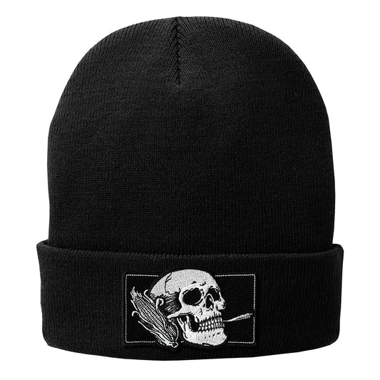 Leave When I'm Dead Fleece-Lined Beanie