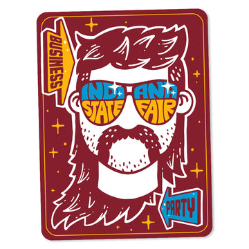 State Fair Mullet Sticker ***CLEARANCE***