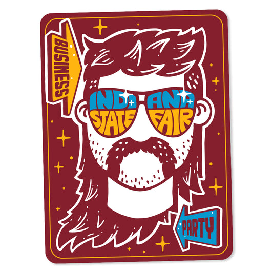 State Fair Mullet Sticker