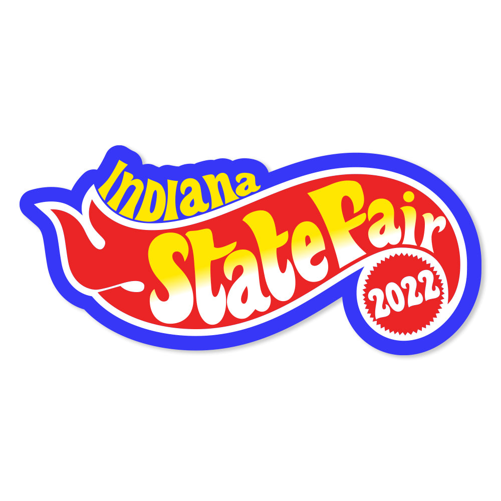 State Fair Racer Sticker