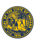 Indiana State Seal Sticker
