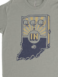 Sugar Cream Fuzz Tee - United State of Indiana: Indiana-Made T-Shirts and Gifts