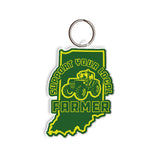 Support Your Local Farmer Key Chain