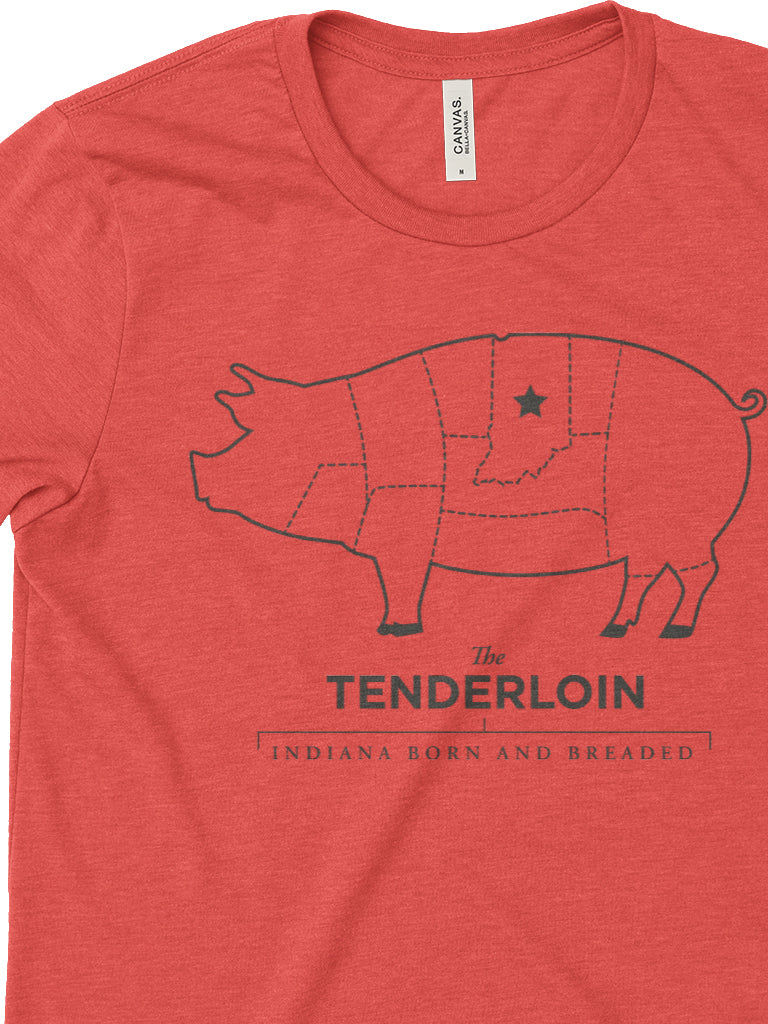 Tenderloin Tee ***CLAEARANCE*** - United State of Indiana: Indiana-Made T-Shirts and Gifts